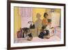 Before School, 1991-Colin Bootman-Framed Giclee Print