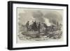 Before Sebastopol, a Day under Fire at the Green-Hill-null-Framed Giclee Print