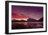 Before sunrise, Vermillion Lake, Banff National Park, UNESCO World Heritage Site, Canadian Rockies,-JIA JIAHE-Framed Photographic Print