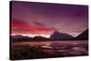 Before sunrise, Vermillion Lake, Banff National Park, UNESCO World Heritage Site, Canadian Rockies,-JIA JIAHE-Stretched Canvas