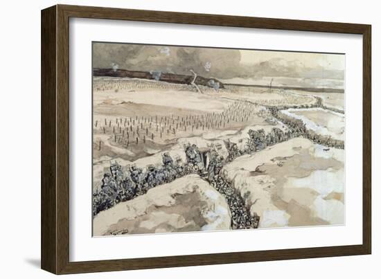 Before the Attack-Andre Devambez-Framed Giclee Print