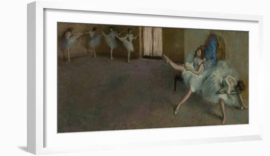 Before the Ballet-Edgar Degas-Framed Giclee Print