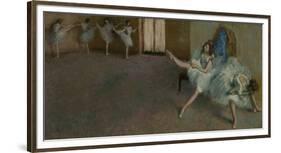 Before the Ballet-Edgar Degas-Framed Giclee Print