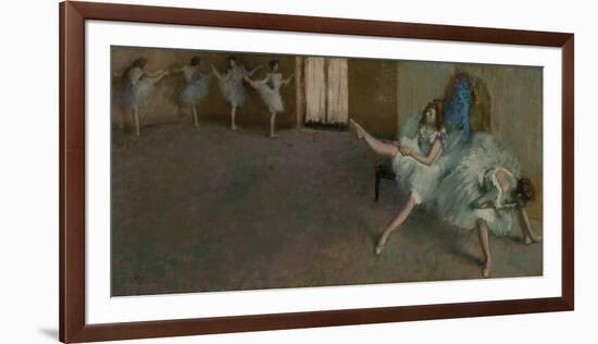 Before the Ballet-Edgar Degas-Framed Giclee Print