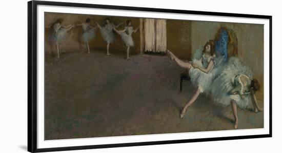 Before the Ballet-Edgar Degas-Framed Giclee Print