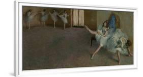Before the Ballet-Edgar Degas-Framed Giclee Print