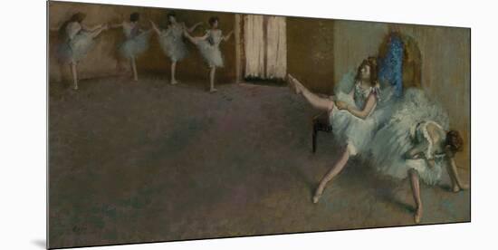 Before the Ballet-Edgar Degas-Mounted Giclee Print