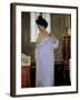 Before the Bath, 1894 (Oil on Canvas)-Ramon Casas i Carbo-Framed Giclee Print