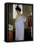 Before the Bath, 1894 (Oil on Canvas)-Ramon Casas i Carbo-Framed Stretched Canvas