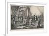 Before the Battle Nelson Orders His Famous Signal: England Expects Every Man to Do His Duty-Thomas Davidson-Framed Premium Giclee Print