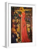 Before the Battle-Dante Gabriel Rossetti-Framed Art Print