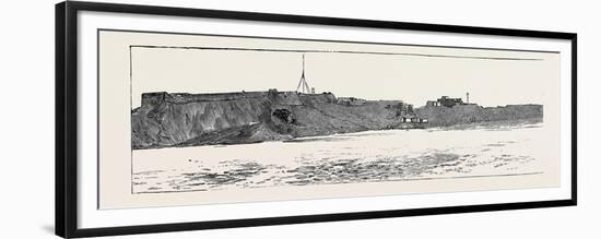 Before the Bombardment of Alexandria, July 7, 1882: Omuk Kubebeh Fort, Kamania Fort-null-Framed Premium Giclee Print