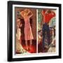 "Before the Date", September 24,1949-Norman Rockwell-Framed Giclee Print