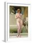 Before the Fountain-Guillaume Seignac-Framed Giclee Print