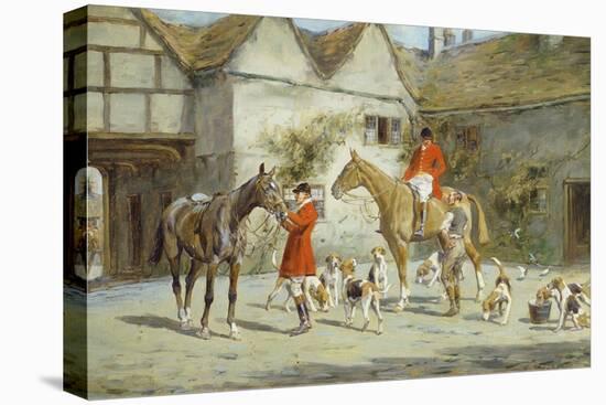 Before the Hunt-George Wright-Stretched Canvas