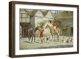 Before the Hunt-George Wright-Framed Giclee Print