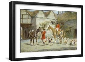 Before the Hunt-George Wright-Framed Giclee Print