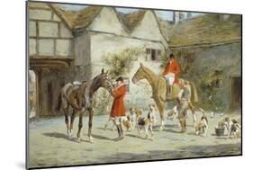 Before the Hunt-George Wright-Mounted Giclee Print