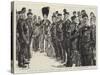 Before the Inspection, a Group of Men of the Corps of Commissionaires-Charles Paul Renouard-Stretched Canvas