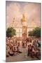 Before the Kiev Monastery of the Caves-Vasili Petrovich Vereshchagin-Mounted Giclee Print