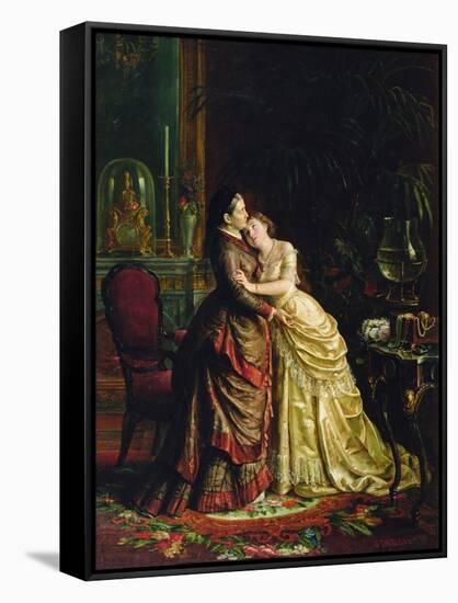 Before the Marriage-Sergei Ivanovich Gribkov-Framed Stretched Canvas