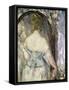 Before the Mirror-Edouard Manet-Framed Stretched Canvas