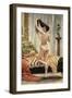 Before the Mirror-Robert Barrett Browning-Framed Giclee Print