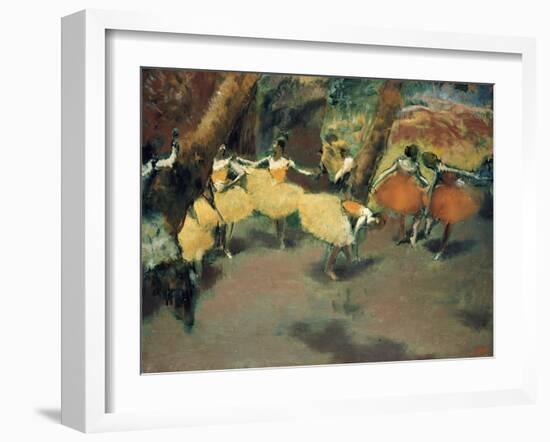 Before the Performance-Edgar Degas-Framed Giclee Print
