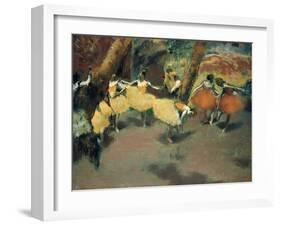 Before the Performance-Edgar Degas-Framed Giclee Print