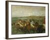 Before the Race (Course De Gentlemen), 1862-Edgar Degas-Framed Giclee Print