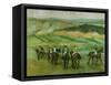 Before the Race-Edgar Degas-Framed Stretched Canvas