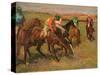 Before the Races, C.1882-Edgar Degas-Stretched Canvas