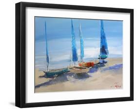 Before The Sail-Craig Trewin Penny-Framed Art Print