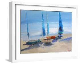 Before The Sail-Craig Trewin Penny-Framed Art Print