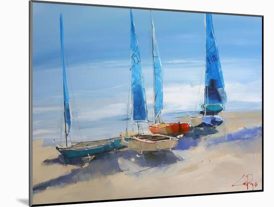 Before The Sail-Craig Trewin Penny-Mounted Art Print