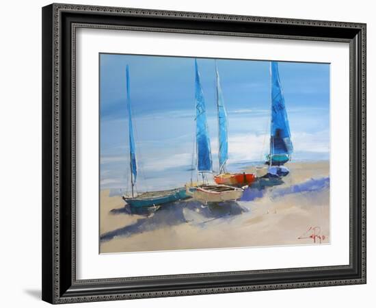 Before The Sail-Craig Trewin Penny-Framed Art Print