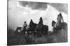 Before the Storm-Edward S. Curtis-Stretched Canvas