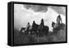 Before the Storm-Edward S. Curtis-Framed Stretched Canvas