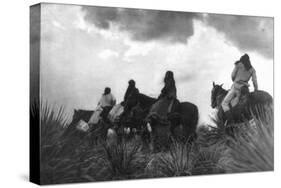 Before the Storm-Edward S. Curtis-Stretched Canvas