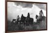 Before the Storm-Edward S. Curtis-Framed Art Print