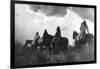 Before the Storm-Edward S. Curtis-Framed Art Print