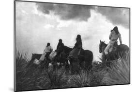 Before the Storm-Edward S. Curtis-Mounted Art Print