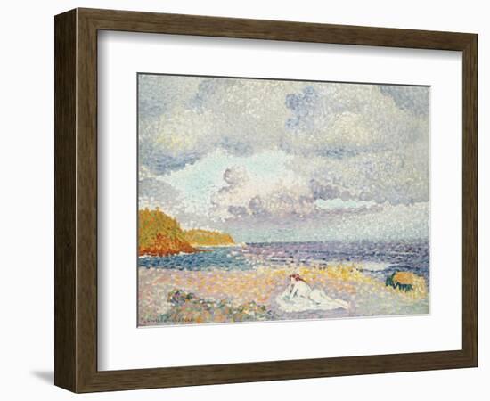 Before the Thunderstorm (The Bather)-Henri Edmond Cross-Framed Giclee Print