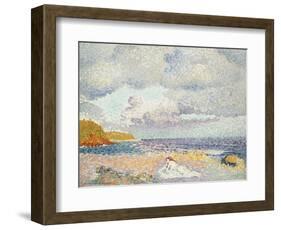 Before the Thunderstorm (The Bather)-Henri Edmond Cross-Framed Giclee Print