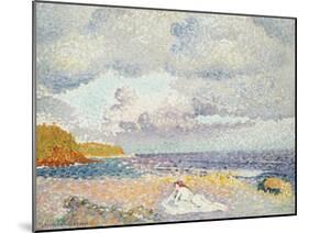 Before the Thunderstorm (The Bather)-Henri Edmond Cross-Mounted Giclee Print