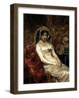 Before the Wedding, 1882, Spanish School-Antonio Munoz Degrain-Framed Giclee Print