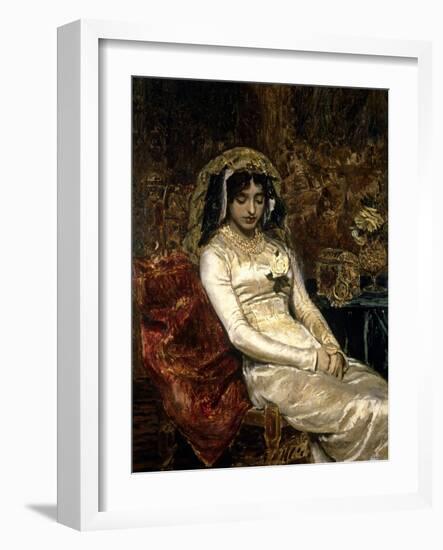 Before the Wedding, 1882, Spanish School-Antonio Munoz Degrain-Framed Giclee Print