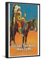 Before the White Man Came-null-Framed Art Print