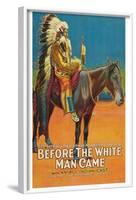 Before the White Man Came-null-Framed Art Print