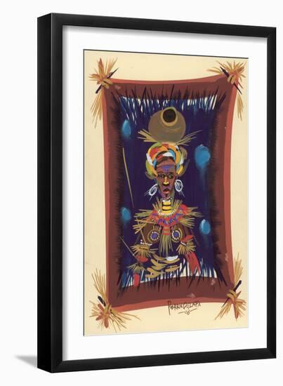 Before Urban Life, 2006-Oglafa Ebitari Perrin-Framed Giclee Print